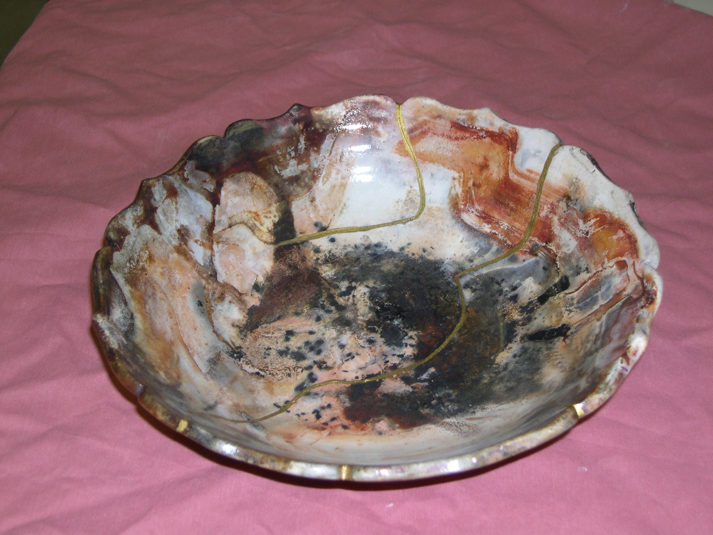 pit fired bowl